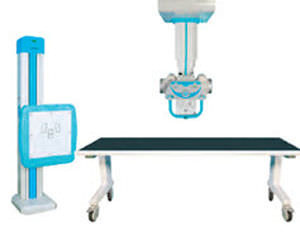 Sistema de radiografia digital - BLUE DR - Medonica - para radiografia geral / com bucky de piso / com braço porta-tubo telescópico de teto