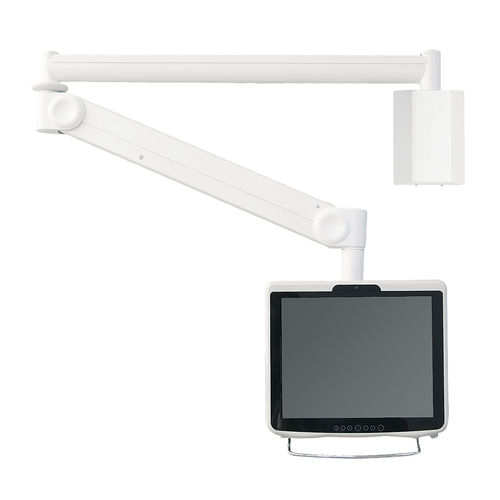 Braço de suporte para monitor articulado - HA series - Modern Solid Industrial - com ajuste de inclinação / para tela / odontológico