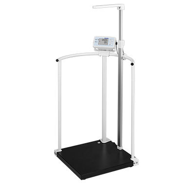 Balança antropométrica eletrônica - BW-2532MH-R - NAGATA SCALE - para hospital / plataforma / com display LCD