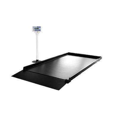 Balança antropométrica eletrônica - BW-6190XL - NAGATA SCALE - plataforma / com display LCD / com cálculo do IMC