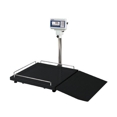 Balança antropométrica eletrônica - BW-5153 - NAGATA SCALE - para hospital / para cadeiras de rodas / plataforma