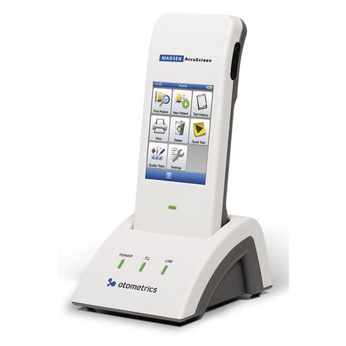 Aparelho de emissões otoacústicas (EOA) - Madsen® Accuscreen® - Natus Medical - aparelho de teste de potencial evocado auditivo (PEA) / para audiometria infantil / digital