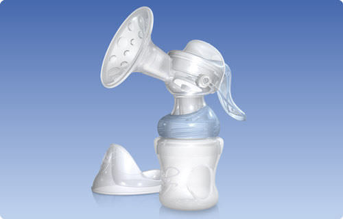 Bomba tira-leite manual - SoftFlex™ - Nuby - de mão