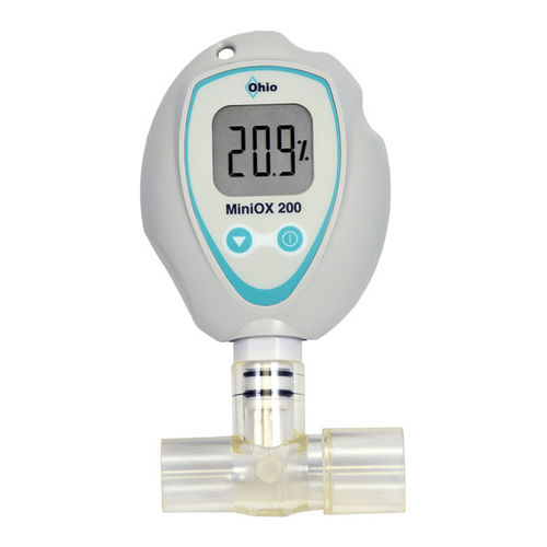 Aparelho para teste de oxigênio - MiniOX® 200 - Ohio Medical - para dispositivos médicos / contínuo / em linha
