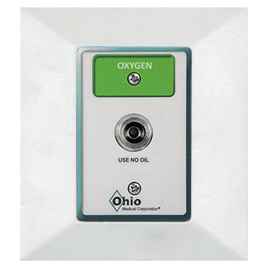 Ponto de consumo DISS - 261000-1 - Ohio Medical - para sistema de distribuição de gases medicinais / de oxigênio