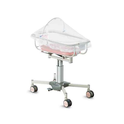 Berço hospitalar com ajuste de inclinação - Parababy - PARAMOUNT BED - com altura regulável / com rodízios / com compartimentos de arrumação