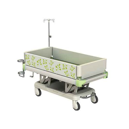 Carro-maca de transporte - KB-120 - PARAMOUNT BED - manual / com altura regulável / infantil