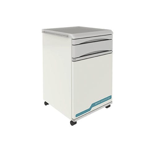 Mesa de cabeceira com rodízios - PF-1000 Series - PARAMOUNT BED - com gavetas
