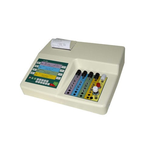 Coagulômetro automático - CC-4000 - Ratiolab - 5 canais / TTPa / TP