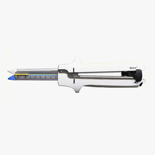Grampeador cirúrgico linear - REACH® RLC Series - Reach Surgical - para cirurgia gastrointestinal / cortante