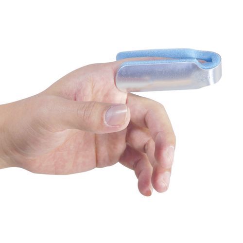 Splint duplo para dedo - O0-004 - Rehan International - L / M / S
