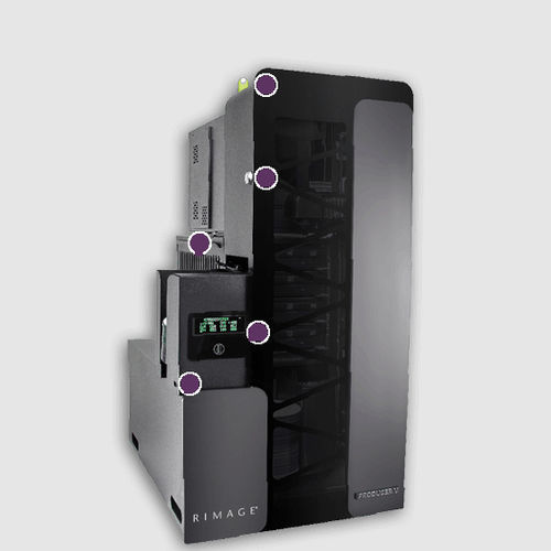 Sistema gravador para CD - PRODUCER™ V 8300 - Rimage EMEA GmbH - para DVD / Blu-Ray / para DICOM