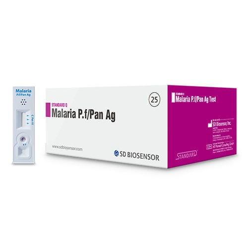 Kit de teste da malária - 09MAL30D	 - SD BIOSENSOR. INC - de antígeno / de lactato / de Plasmodium