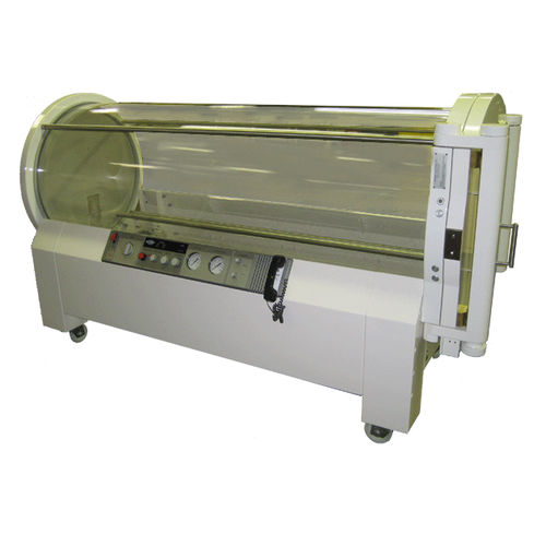 Cápsula hiperbárica para oxigenoterapia - 3300H - Sechrist Industries - com rodízios / monopaciente