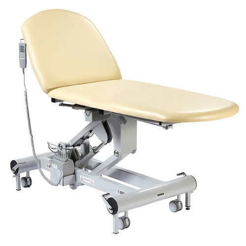 Mesa de exame elétrica - Fusion Classic Plus+ - Sunflower Medical - com altura regulável / com rodízios / articulada em 2 seções