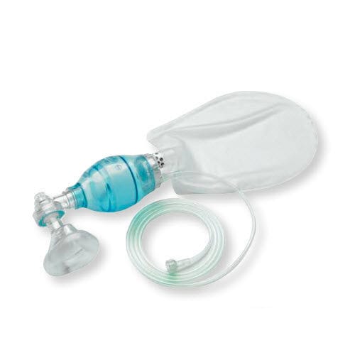 Reanimador manual descartável - BVM - Timesco - para adulto / neonatal / infantil