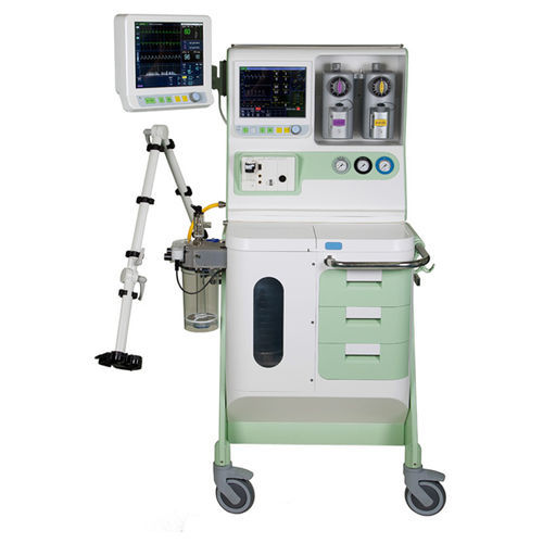 Aparelho de anestesia infantil - MAIA-01 - Shvabe-Zurich - com carrinho / com monitoramento respiratório / com ventilador
