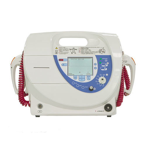 Desfibrilador externo elétrico - DFR-02 - Shvabe-Zurich - bifásico / com monitor ECG