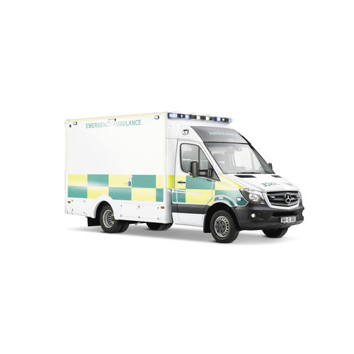 Ambulância para prevenção de contaminação - WAS 500 - WAS - Wietmarscher Ambulanz- und Sonderfahrzeug - com baú / tipo B / de 4 macas