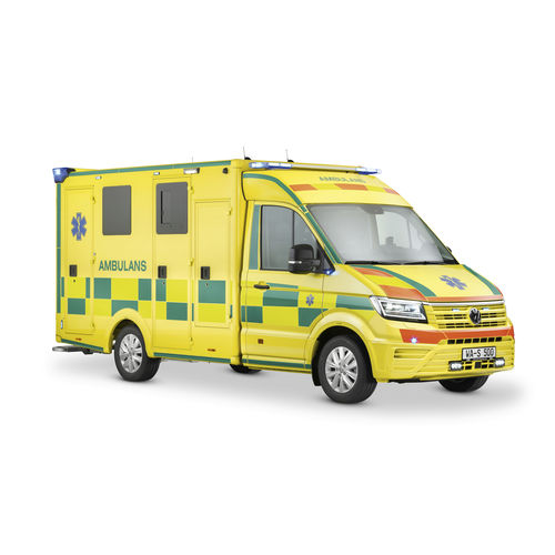 Ambulância para técnicos de emergência médica - WAS 500 - WAS - Wietmarscher Ambulanz- und Sonderfahrzeug - com baú / tipo C / automática