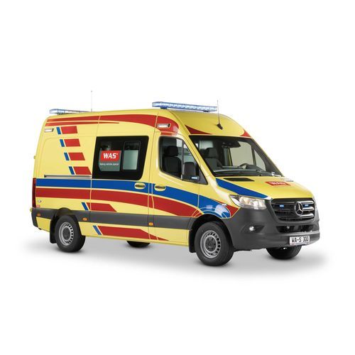Ambulância tipo B - WAS 300 - WAS - Wietmarscher Ambulanz- und Sonderfahrzeug - para técnicos de emergência médica / furgão / com oxigenoterapia