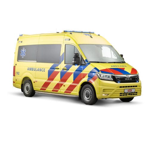 Ambulância furgão - WAS 300 - WAS - Wietmarscher Ambulanz- und Sonderfahrzeug - tipo B / com oxigenoterapia / automática