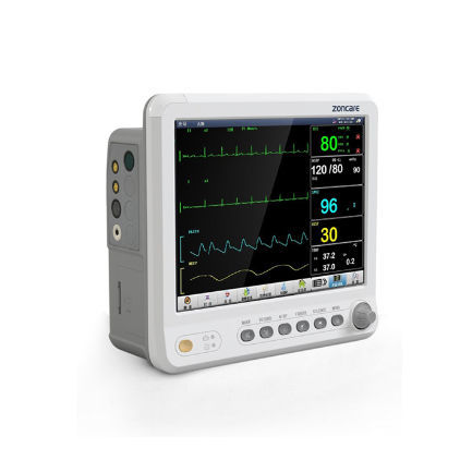 Monitor multiparamétrico compacto - PM-7000vet - Zoncare Electronics - de ECG / RESP / TEMP