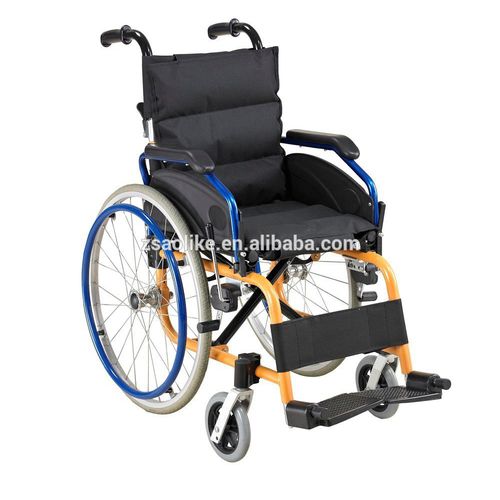 Cadeira de rodas manual - ALK907LAP  - Zhongshan Aolike Medical Equipment Technology - infantil / para ambientes externos / dobrável