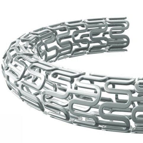 Stent coronário - BMS – Ephesos II - Alvimedica - em aço inoxidável