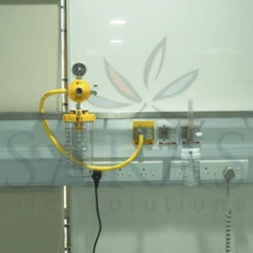 Régua de gases medicinais horizontal - Saras Life Solutions - de parede / para sala de recuperação pós-anestésica / para serviço de cuidados intensivos