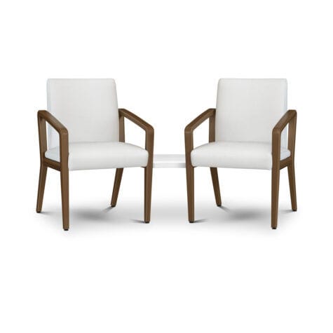 Mesa para sala de espera - Modena Wedge - Kwalu - retangular / quadrada / de canto