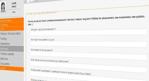 Software para permanência prolongada - Imago RH - EVOLUCARE - de gestão / de planejamento / para treinamento
