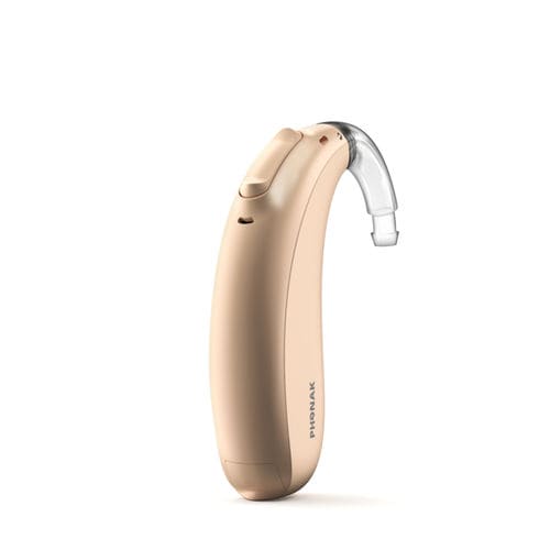 Aparelho auditivo retroauricular (BTE) - Terra+ SP - Phonak - com bobina telefônica (telecoil)