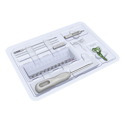 Kit de instrumentos para traumatologia - Initial R Xpert™ - Newclip Technics - estéreis / descartáveis
