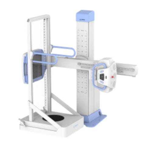 Sistema de radiografia digital - DR series - Angell Technology - para radiografia geral / sem mesa / com braço porta-tubo giratório