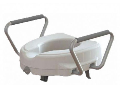 Assento sanitário elevado com apoio de braços - Orione® - SAFTE Italia