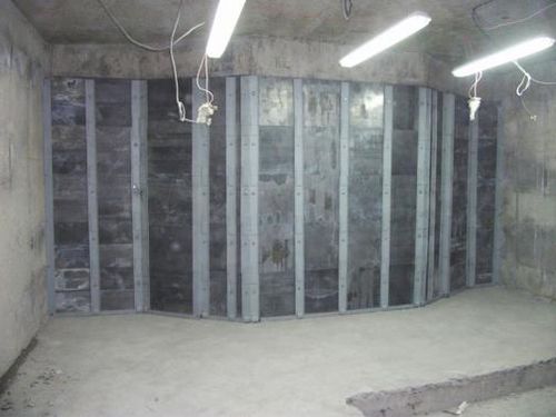 Divisória de proteção radiológica para sala de medicina nuclear - DIB Radioprotection - para sala de radiologia / em chumbo / em tungstênio