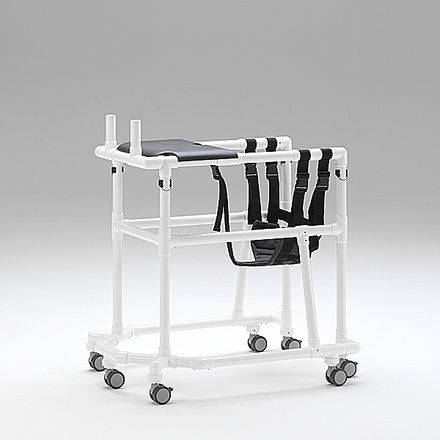 Cadeira de transferência de paciente para ambiente interno - CW 300 - RCN Medizin - com altura regulável / com braços