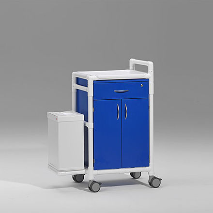 Carrinho hospitalar - MPC 370 ABH - RCN Medizin - para uso geral / de transporte / para tratamentos