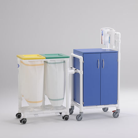 Carrinho para roupa limpa - MPC 52 Basic - RCN Medizin - suja / médico-hospitalar / de transporte