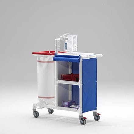 Carrinho para roupa suja - MC 231 S - RCN Medizin - limpa / médico-hospitalar / de transporte