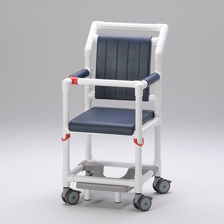 Cadeira de transferência de paciente para ambiente interno - TC 450 MRT - RCN Medizin - em material não magnético / com apoio para pernas / com braços