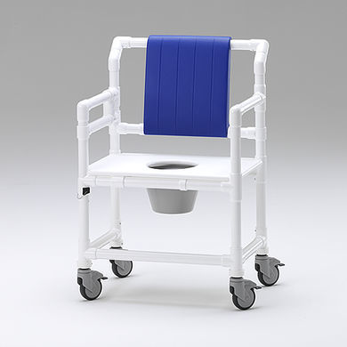 Cadeira de banho com encosto - SCC 250 OS DS ASAOS PR - RCN Medizin - em material plástico / higiênica