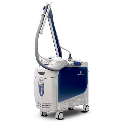 Aparelho de depilação a laser - SPLENDOR X™ - Lumenis - Nd:YAG / Alexandrite / com carrinho