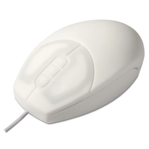 Mouse hospitalar a laser - AK-PMT1 - Active Key GmbH - USB / com roda de rolagem / em silicone