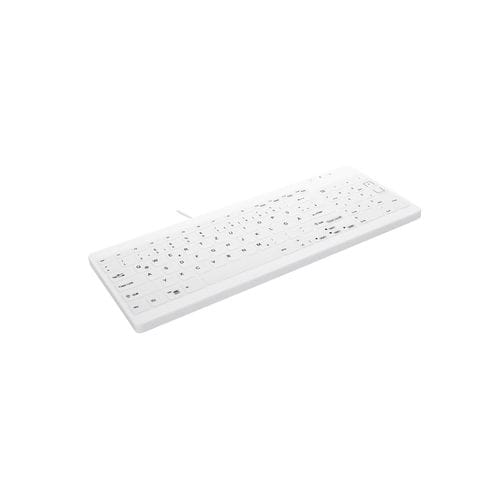 Teclado hospitalar com teclado numérico - AK-C7012F - Active Key GmbH - em silicone / USB / higiênico