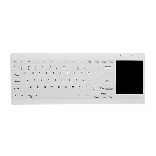 Teclado com touchpad - AK-C4412F - Active Key GmbH - USB / higiênico