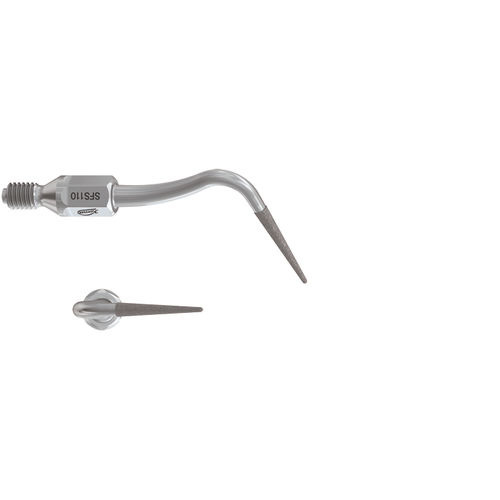 Ponta ultrassônica piezoelétrica - SFS 110 - Komet Dental - para cirurgia odontológica / diamantada