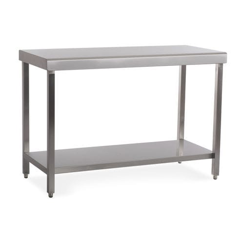 Mesa de trabalho - MCTC 1046 - MIXTA - retangular / em aço inoxidável
