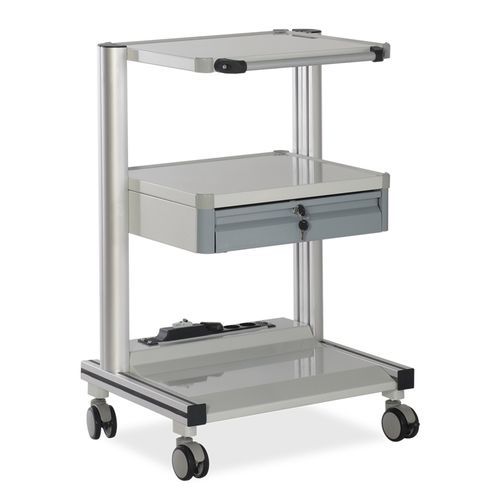 Carrinho hospitalar - MCTB 1010 - MIXTA - para endoscópio / de transporte / com gavetas